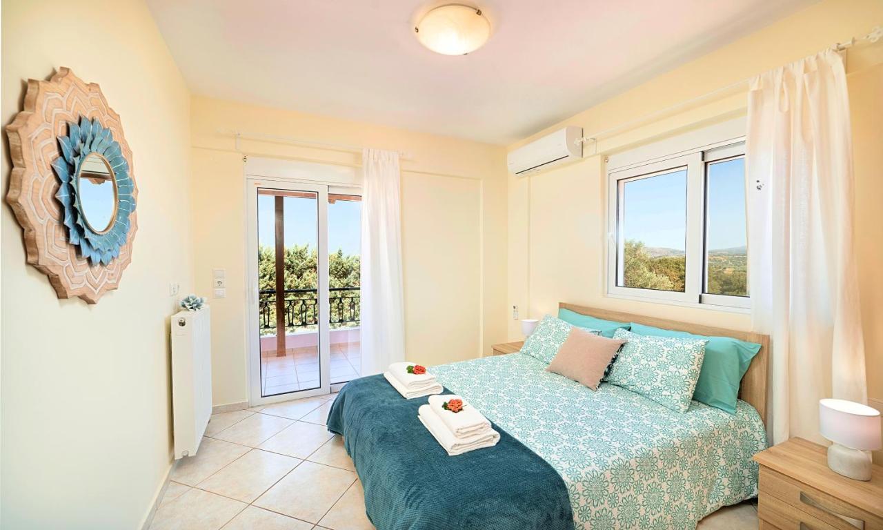 Villa Kermes Heated Pool Kournas Екстер'єр фото