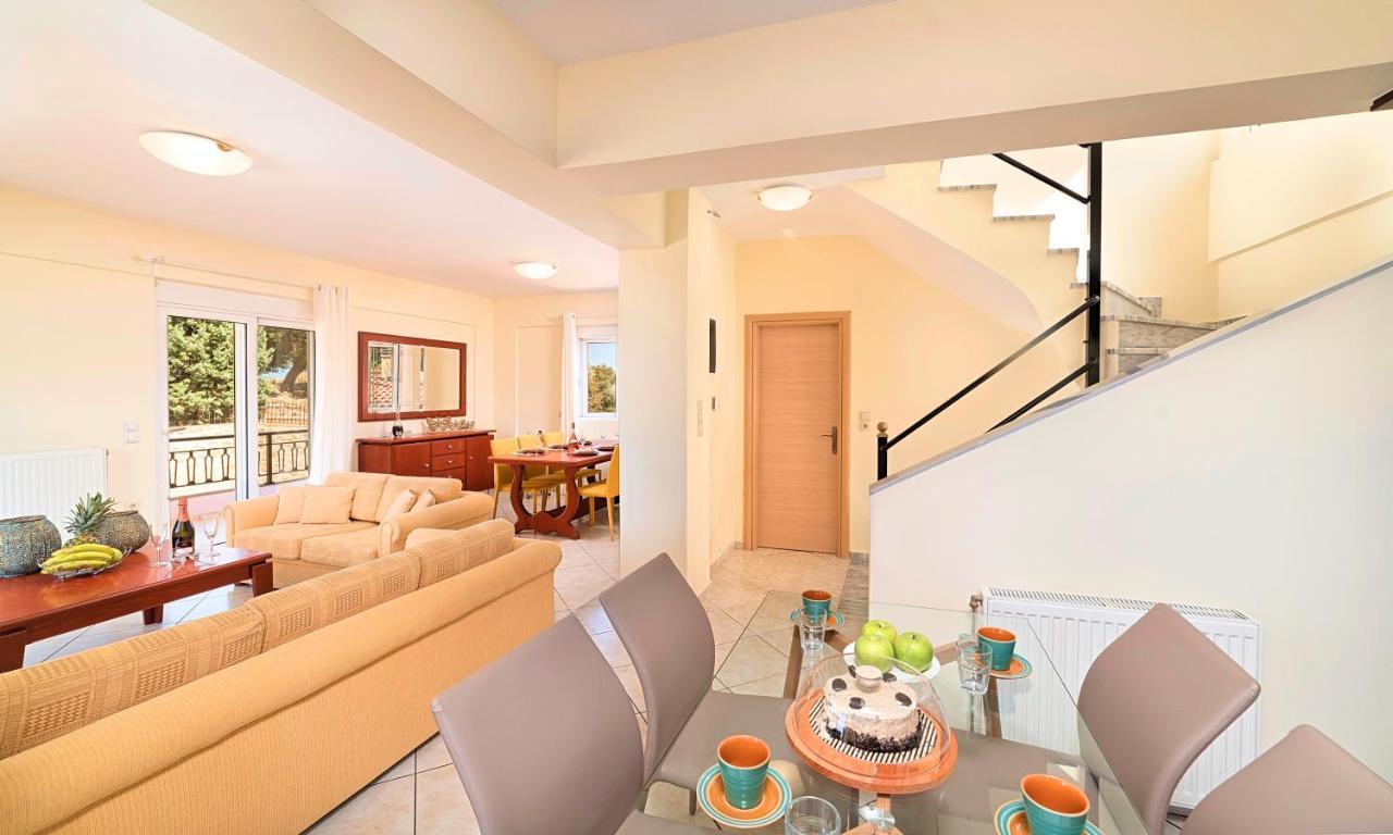 Villa Kermes Heated Pool Kournas Екстер'єр фото