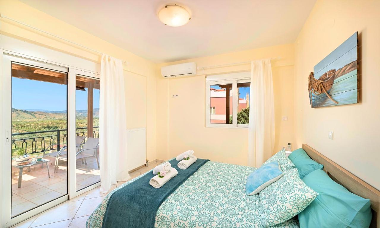 Villa Kermes Heated Pool Kournas Екстер'єр фото