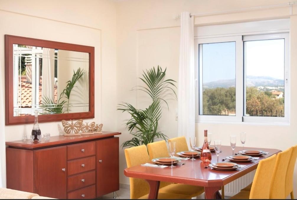 Villa Kermes Heated Pool Kournas Екстер'єр фото