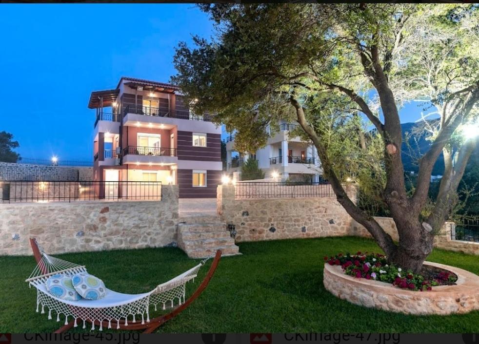 Villa Kermes Heated Pool Kournas Екстер'єр фото